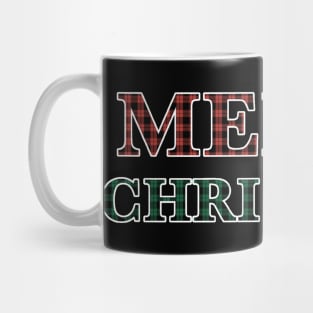 Plaid Merry Christmas v. 2 Mug